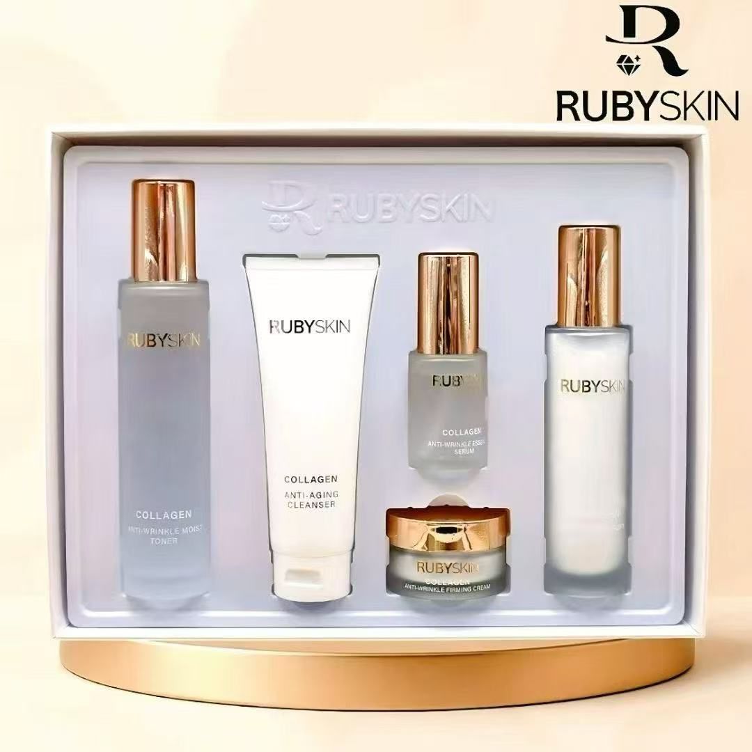 💎 RUBYSKIN Collagen Skincare Set – Reveal Your Timeless Glow!