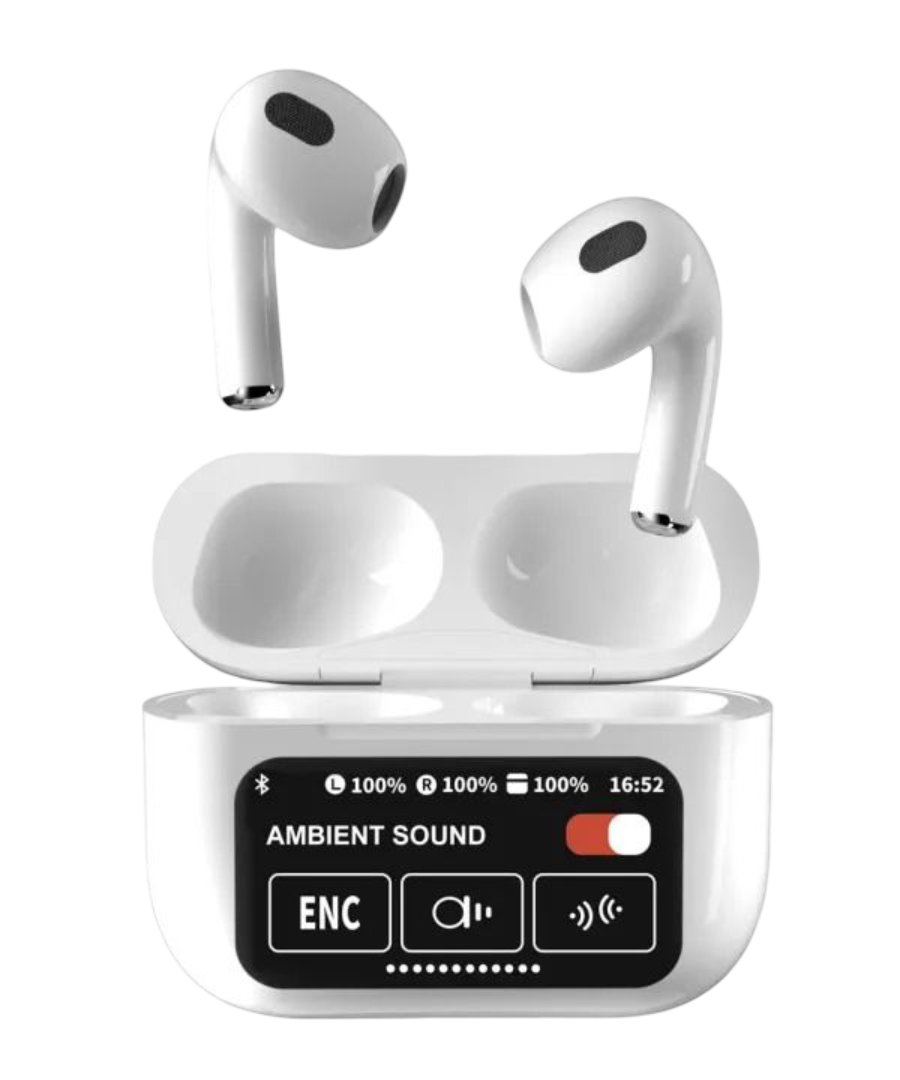 Touchscreen Wireless Earbuds – Smart Control & Crystal-Clear Sound