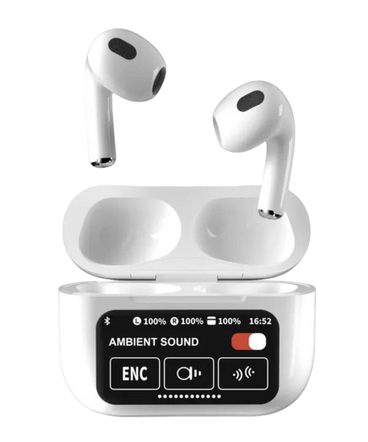 Touchscreen Wireless Earbuds – Smart Control & Crystal-Clear Sound
